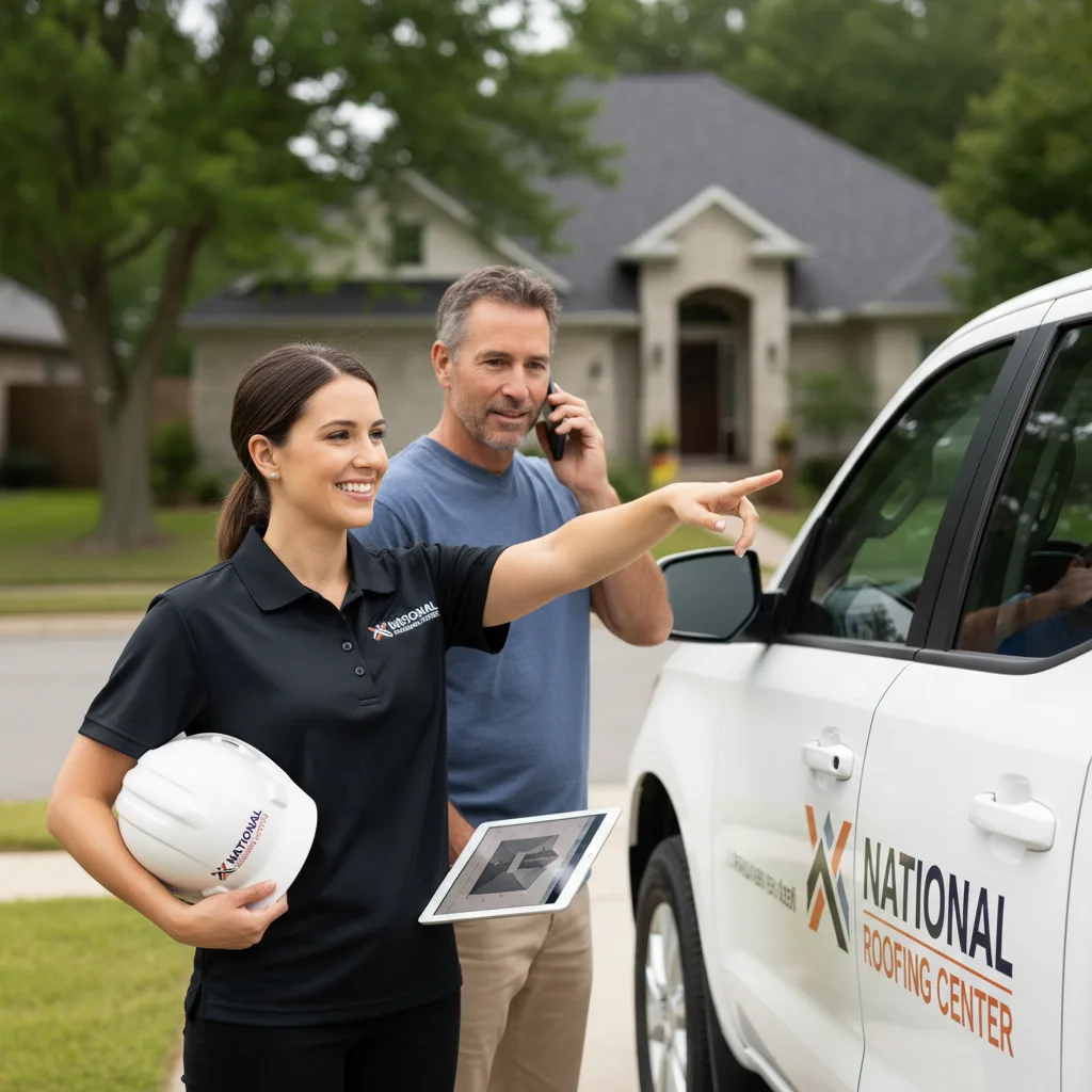 National Roofing Center customer support in Villa Ridge